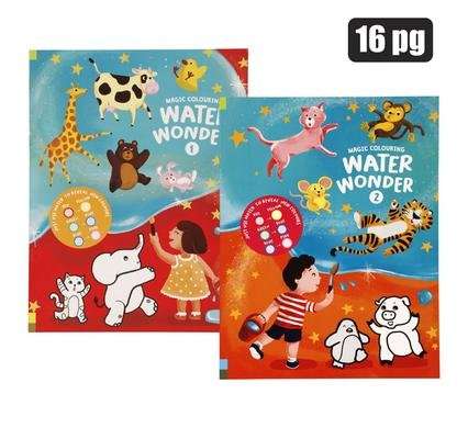 Book magic colouring 16p assorted