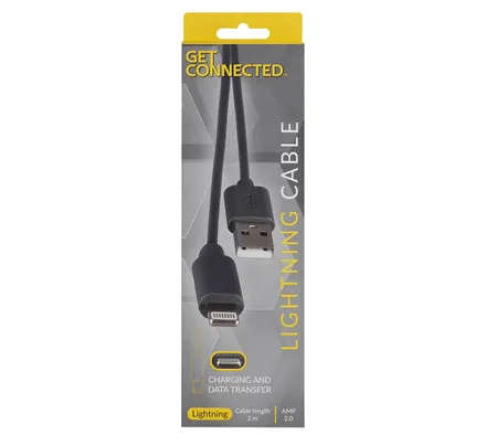 Usb Cable Lightning 2.0 Amo 2 Meter