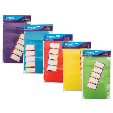 Pre-cut Paper Book Covers A4, 5-pack