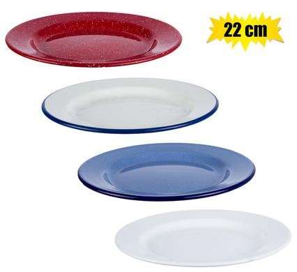 Plate enamel 22cm dinner