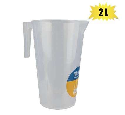 MEASURING-JUG PLASTIC 2.00L HILLHOUSE