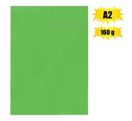 Project Art Paper-dark Green Brights A2