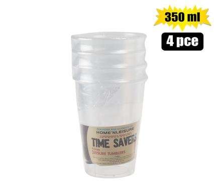 Tumbler 350ml, 4-piece