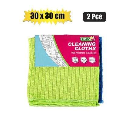 Microfibre Cloth 30 X 30cm, 2 Piece