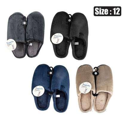 Slip-in Slippers, Size 12