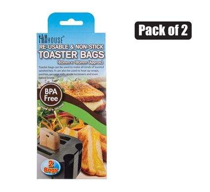 Toaster Bags, 16 X 18cm, 2-piece