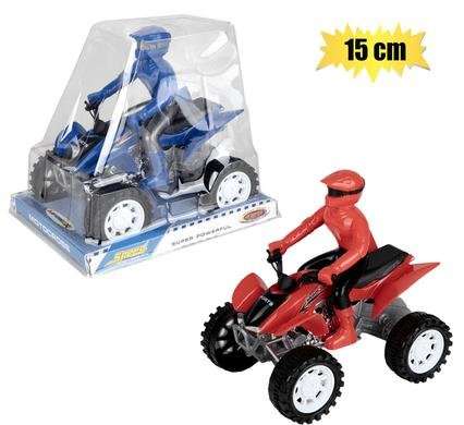 Friction Quad Bike, 15cm