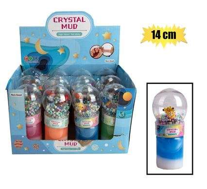 Novelty Slime with Mini Worm, 14cm