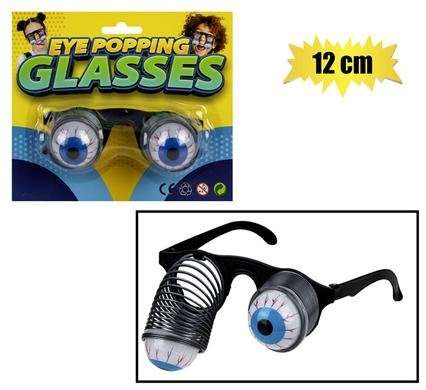 Eye Popping Novelty Glasses, 12.5cm