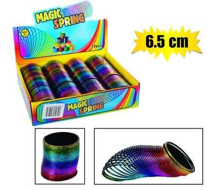 Metallic Slinky Spring, 6.5cm