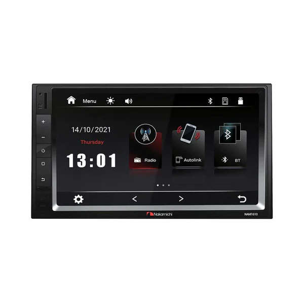 Nakamichi NAM-1610 Double Din 7" Media Player Bluetooth/Usb