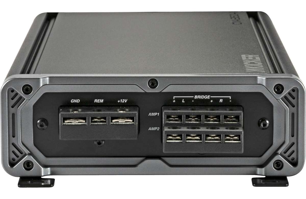 Kicker 46CXA360.4 CX Series 360 Watts Rms 4-Channel Amplifier