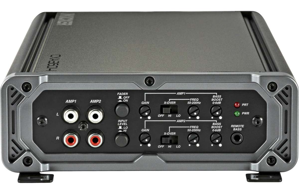 Kicker 46CXA360.4 CX Series 360 Watts Rms 4-Channel Amplifier