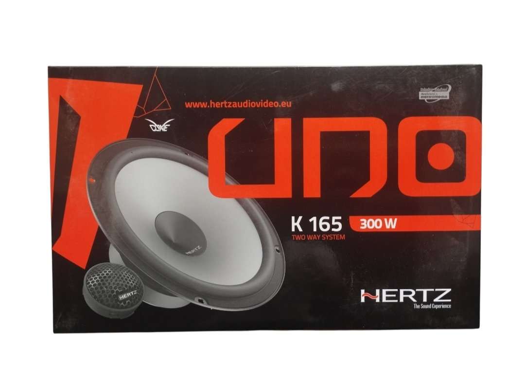 Hertz K 165 Uno Series 300 Watts 6.5 inch Mids &amp; Tweeters
