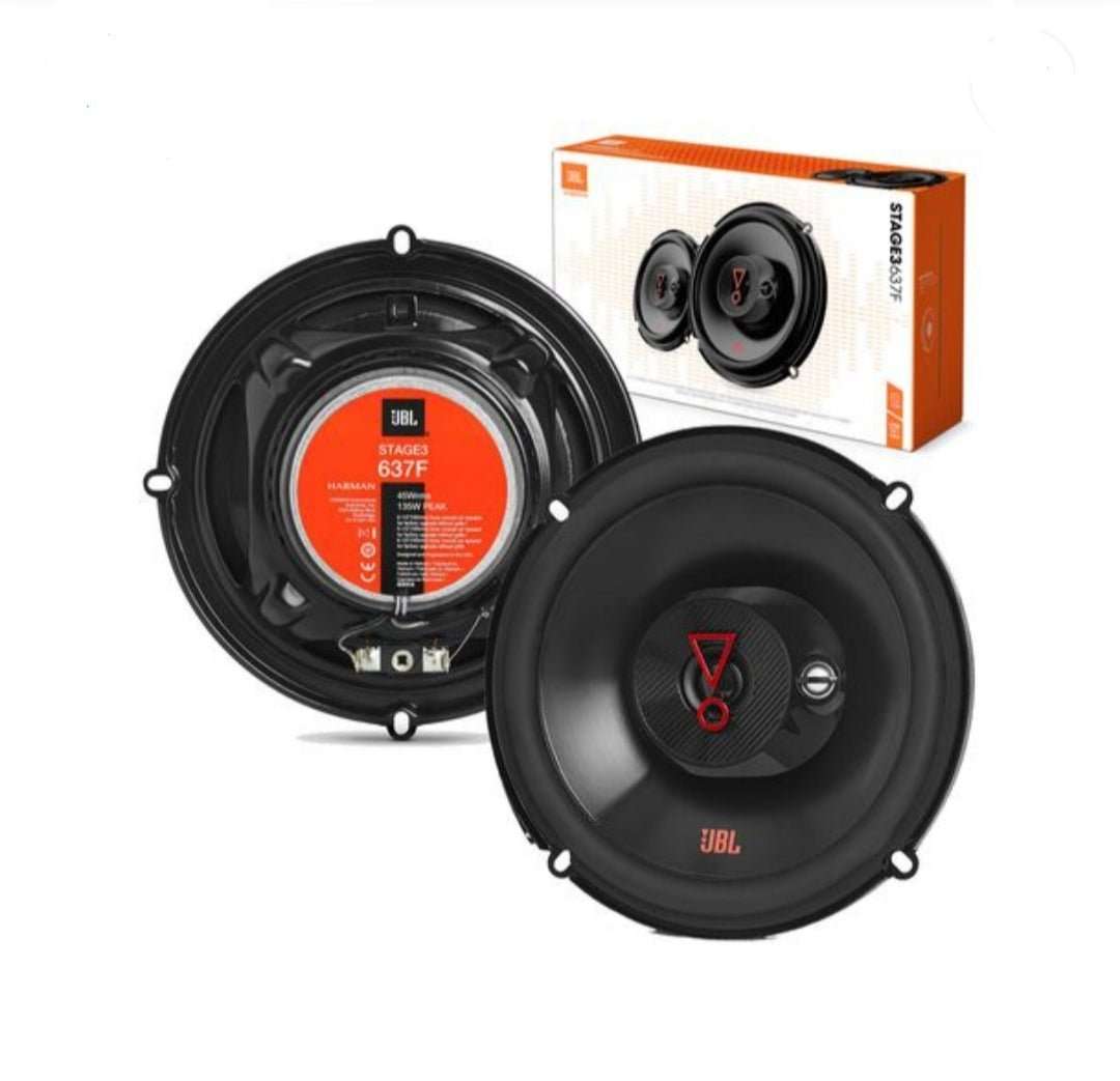 JBL Stage 3 637f Coaxial Speakers 6.5 inch 225 Watts 3 Way