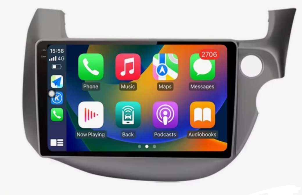 Honda Jazz 2008-2013 (JVC) Oem Replacement Radio 9 inch Android Auto/Apple Car Play