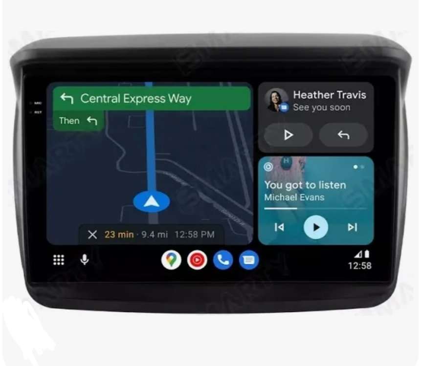 Mitsubishi Triton/Pajero Sport 2008-2015 (JVC) Oem Replacement Radio 9 inch Android/Auto/Apple Ca...