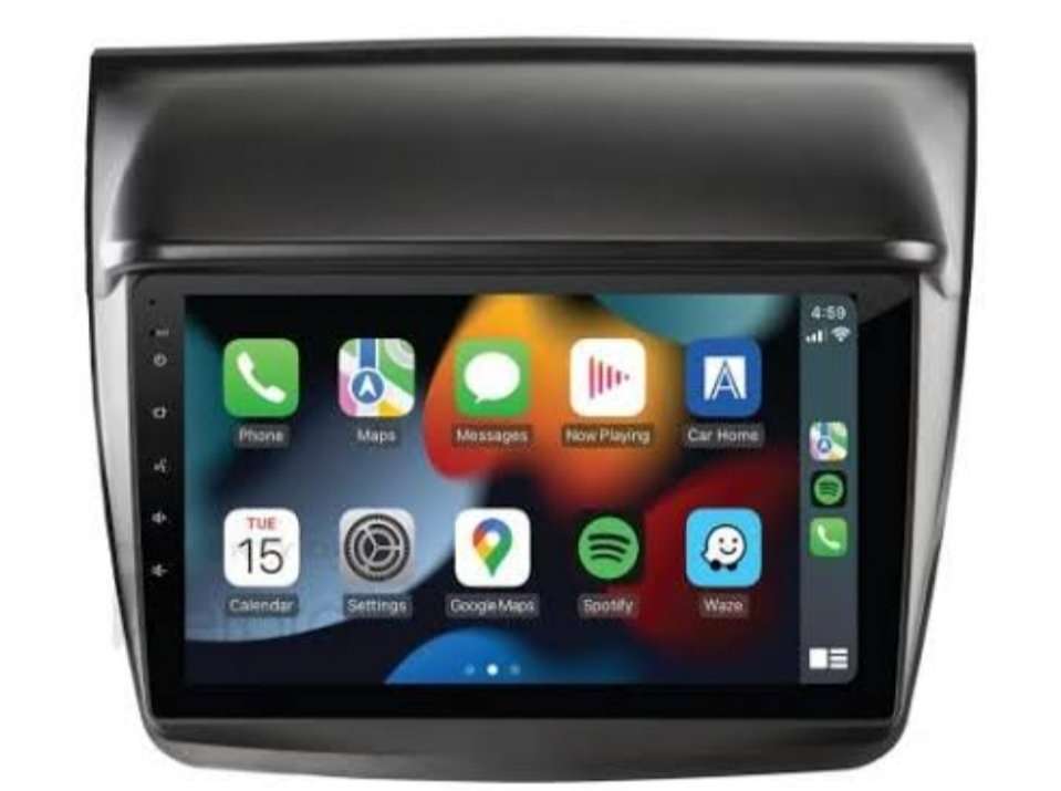 Mitsubishi Triton/Pajero Sport 2008-2015 (JVC) Oem Replacement Radio 9 inch Android/Auto/Apple Ca...