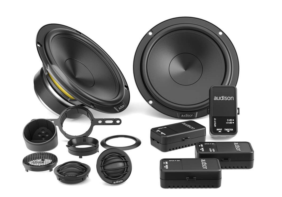 Audison APK 165P Prima Series 6.5 inch 345 Watts  2-Way Component Split System
