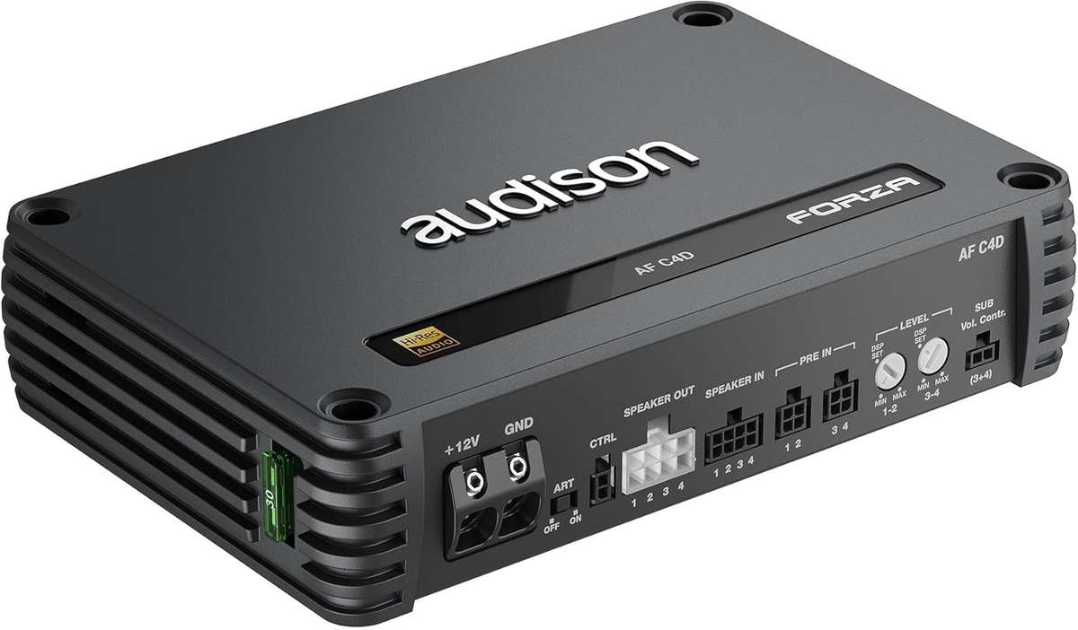 Audison AF-C4D Forza Series 4 Channel Amplifier