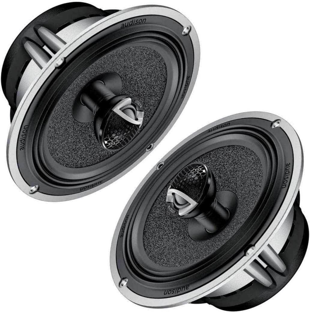Audison  AV X6.5 Voce Series Coaxial Speakers 200 Watts 6.5 inch