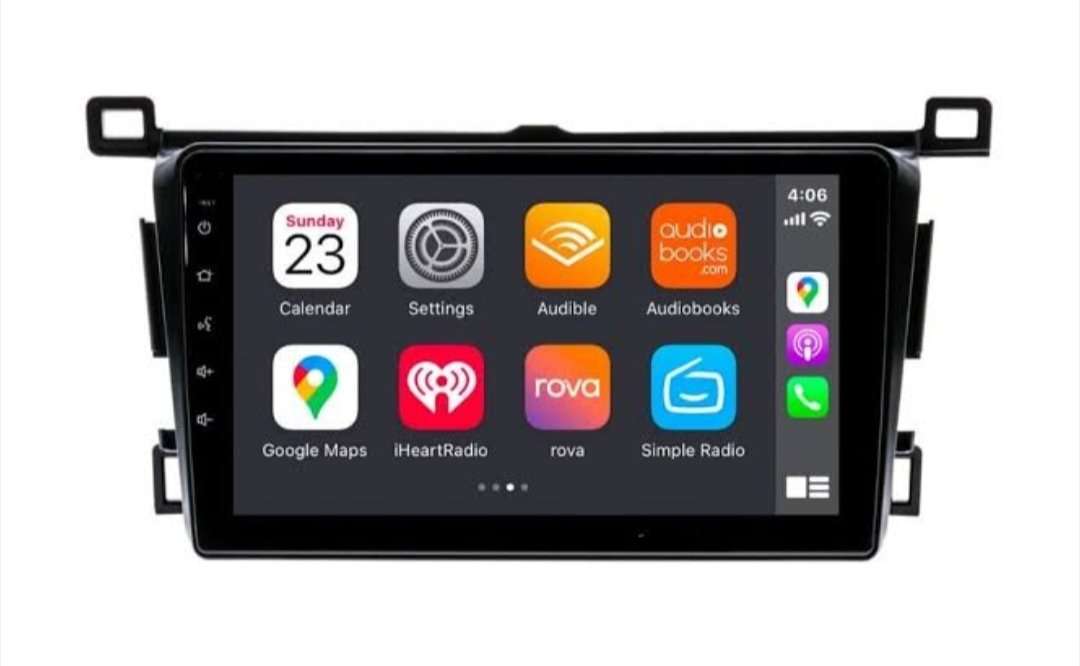 Toyota Rav 4 2013-2017 (JVC) Oem Replacement Radio 9 inch Android Auto/Apple Car Play