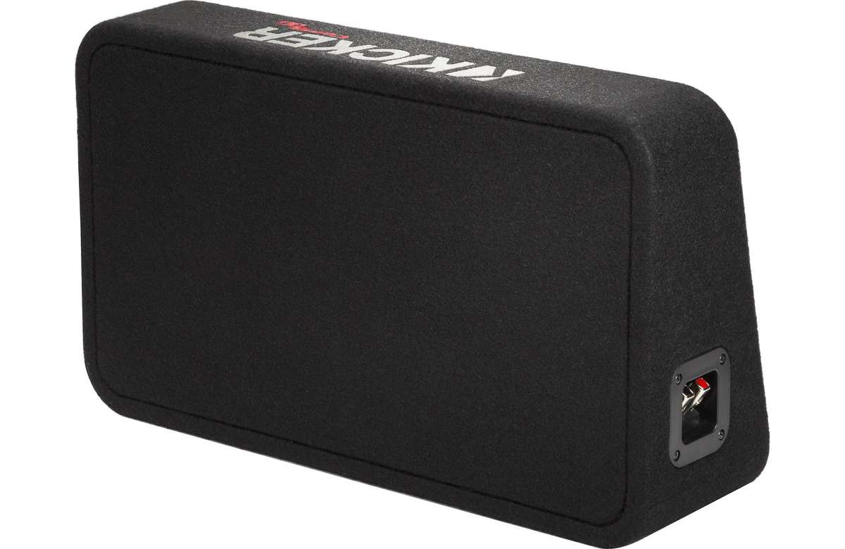 Kicker 48TCWRT82 Slim 8" Subwoofer 600 Watts  With Enclosure