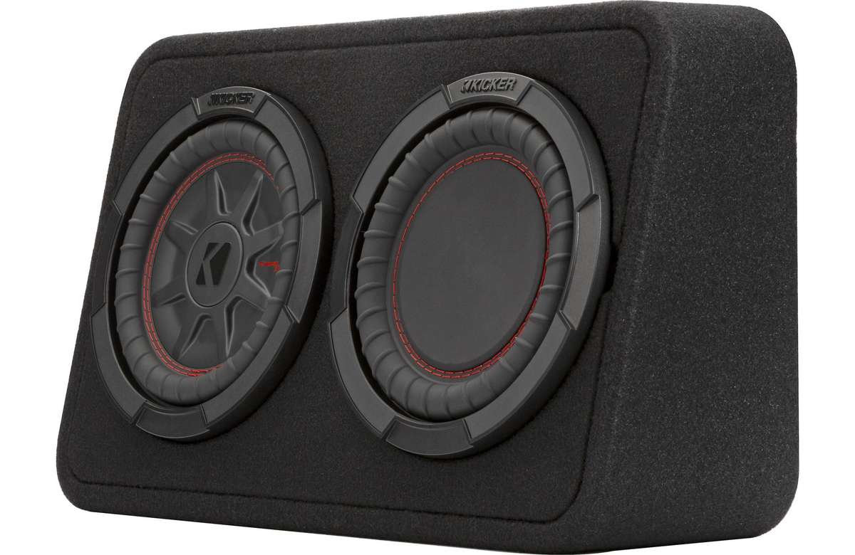 Kicker 48TCWRT82 Slim 8" Subwoofer 600 Watts  With Enclosure