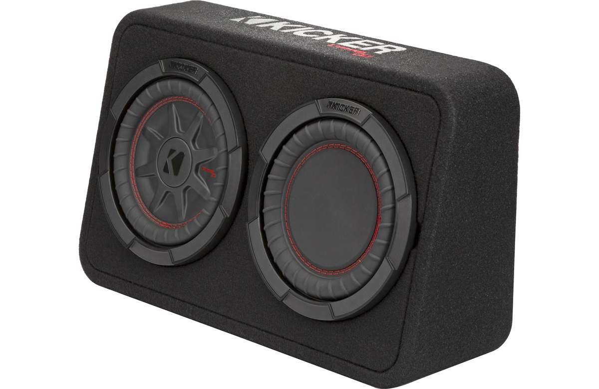 Kicker 48TCWRT82 Slim 8" Subwoofer 600 Watts  With Enclosure