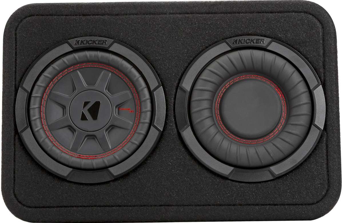 Kicker 48TCWRT672 Slim 6.75 inch Subwoofer 300 Watts  With Enclosure