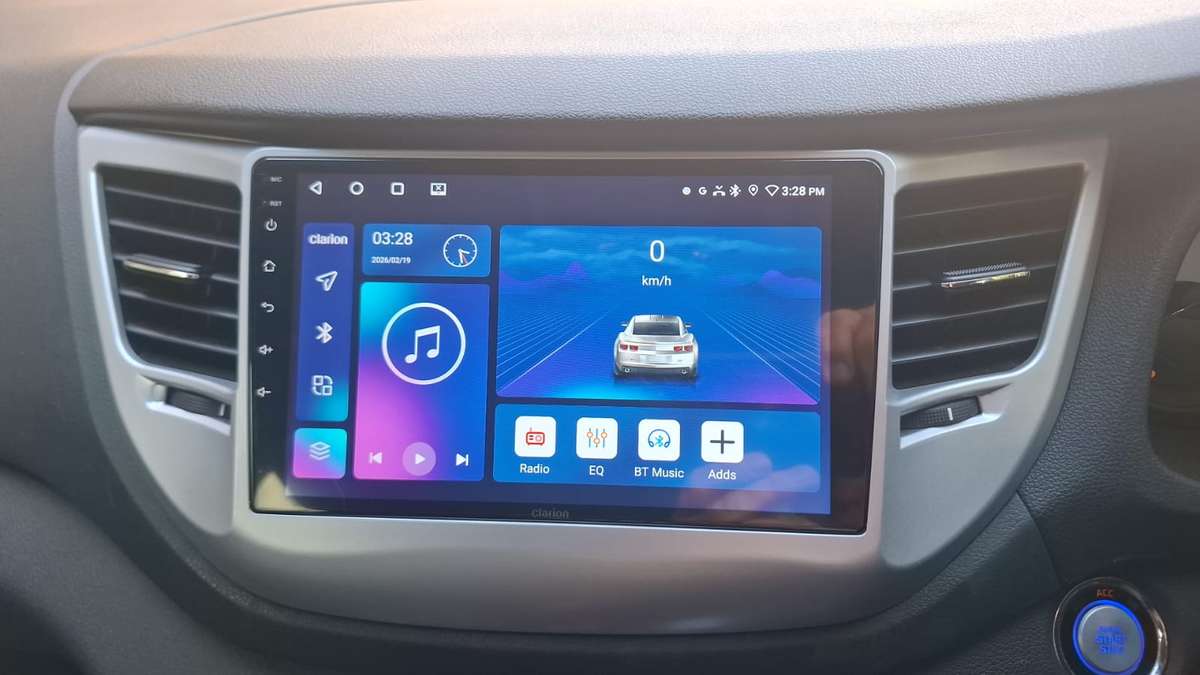 Hyundai Tucson 2015-2018 (JVC) Oem Replacement Radio 9 inch Android Auto/Apple Carplay