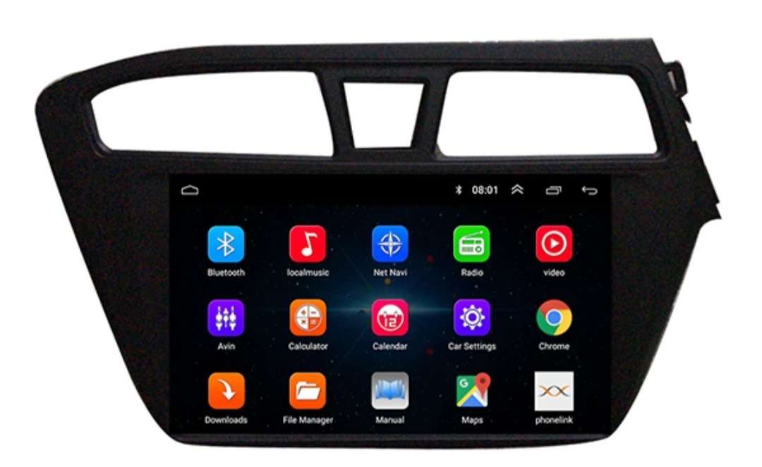 Hyundai i20 2014-2018 Oem Replacement Radio 9 inch Android Auto/Apple Carplay
