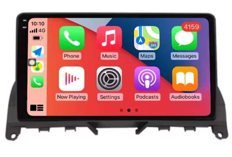Merc C-Class W204 (2007-2014) (JVC) Oem Replacement Radio 9 inch Android Auto/Apple Car Play