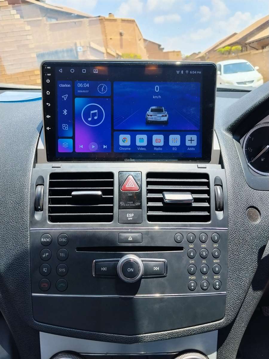 Merc C-Class W204 (2007-2014) (JVC) Oem Replacement Radio 9 inch Android Auto/Apple Car Play