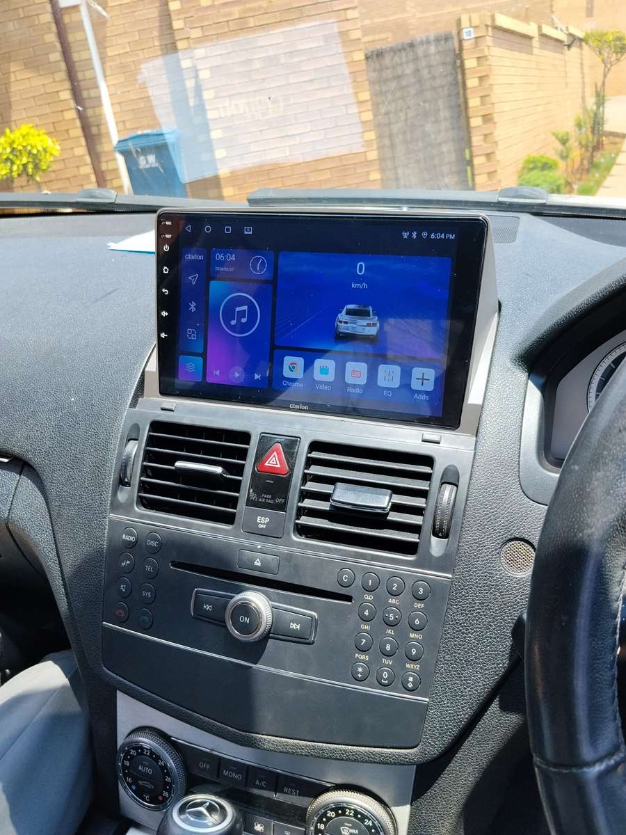 Merc C-Class W204 (2007-2014) (JVC) Oem Replacement Radio 9 inch Android Auto/Apple Car Play
