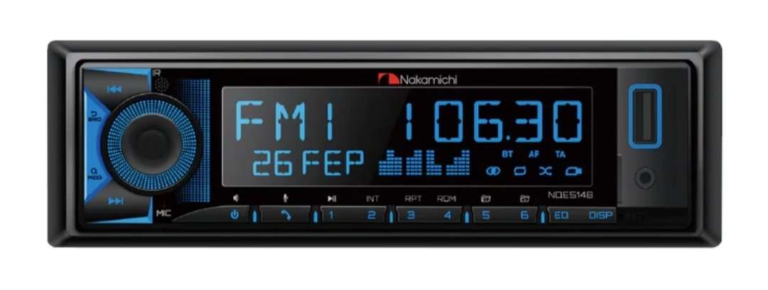 Nakamichi NQE-514B Media Player Bluetooth/Usb
