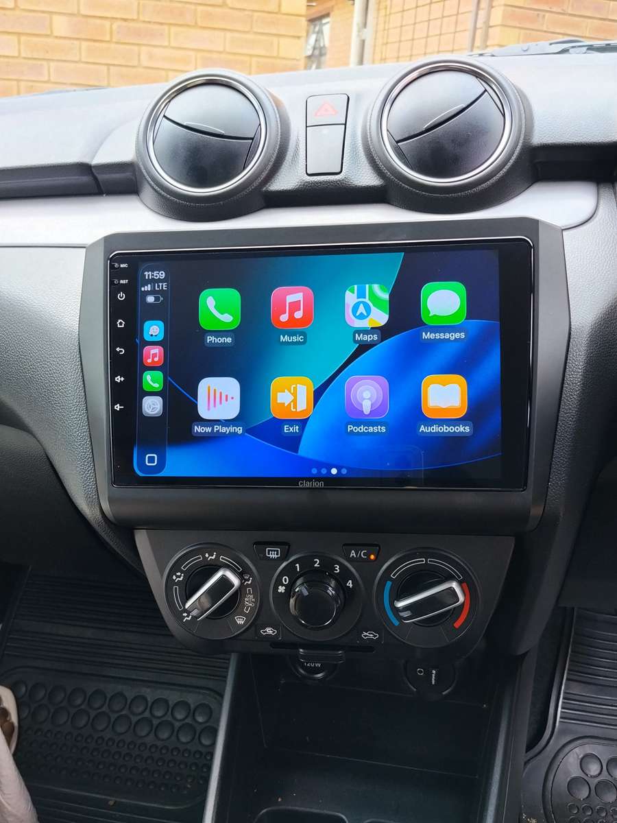 Suzuki Swift 2017-2024 (JVC) Oem Replacement Radio 9 inch Android Auto/Apple Carplay