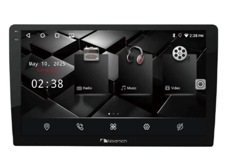 Nakamichi NAM5260-AXZ 10.1 inch Android Auto/Apple Carplay
