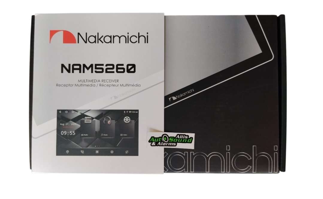 Nakamichi NAM5260-A9Z  (2GB-64GB) 9 inch Android Auto/Apple Carplay