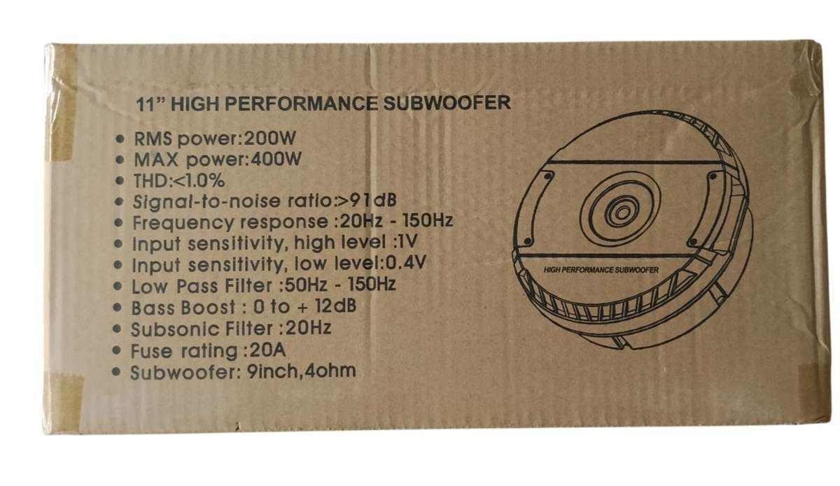 Starsound SSW-HUB-OEM 11 400w/200rms OEM Design Spare Wheel Subwoofer