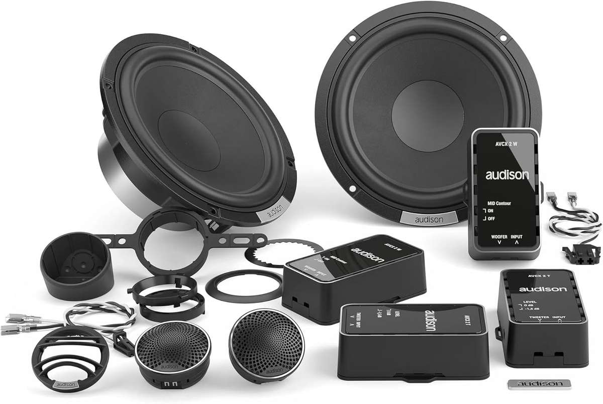 Audison Voce AVK 6 S II  6.5 inch 250Watt 2-Way Component System