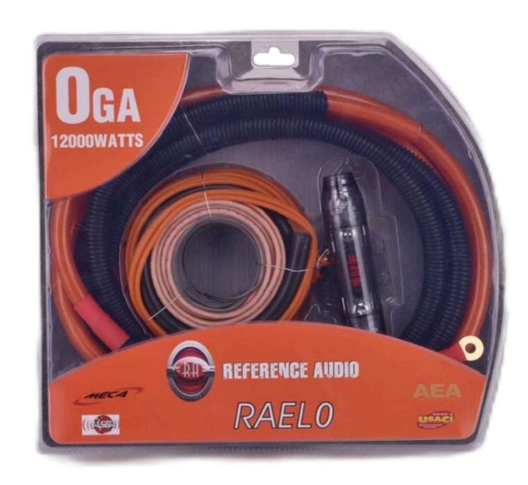 Reference Audio RA-EL0 0 Guage  CCA Wiring Kit