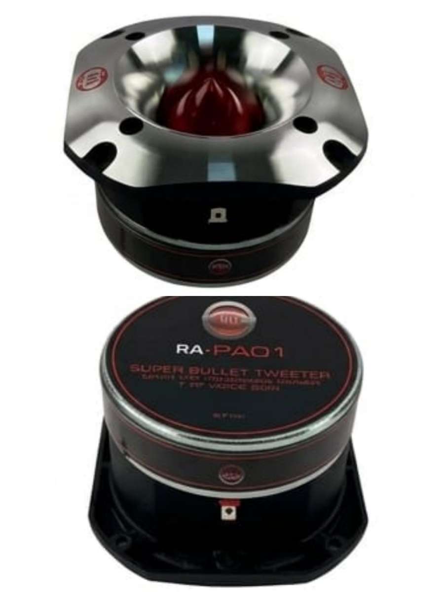 Reference Audio RA-PA01 (Set) 4 inch Super Bullet Tweeters 100 Watts Rms