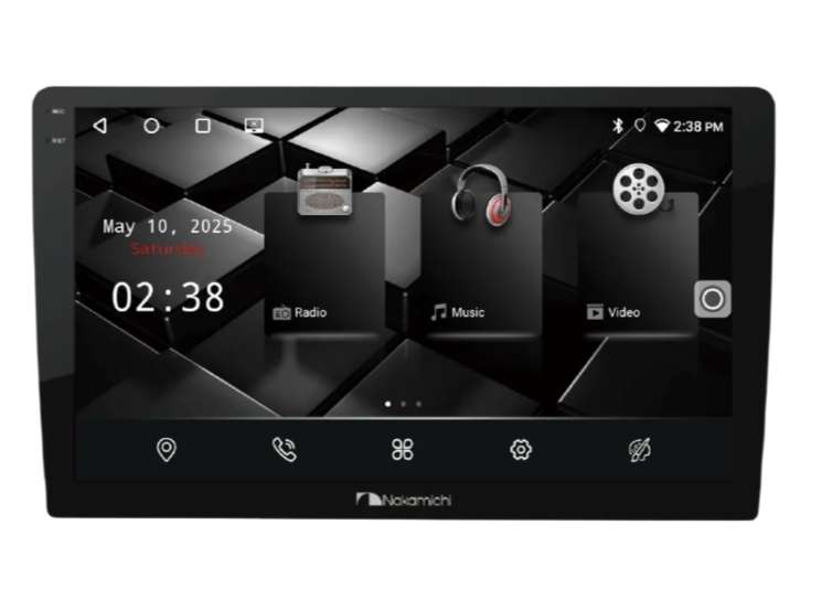 Nakamichi NAM5260-A9Z  (4GB-64GB) 9 inch Android Auto/Apple Carplay