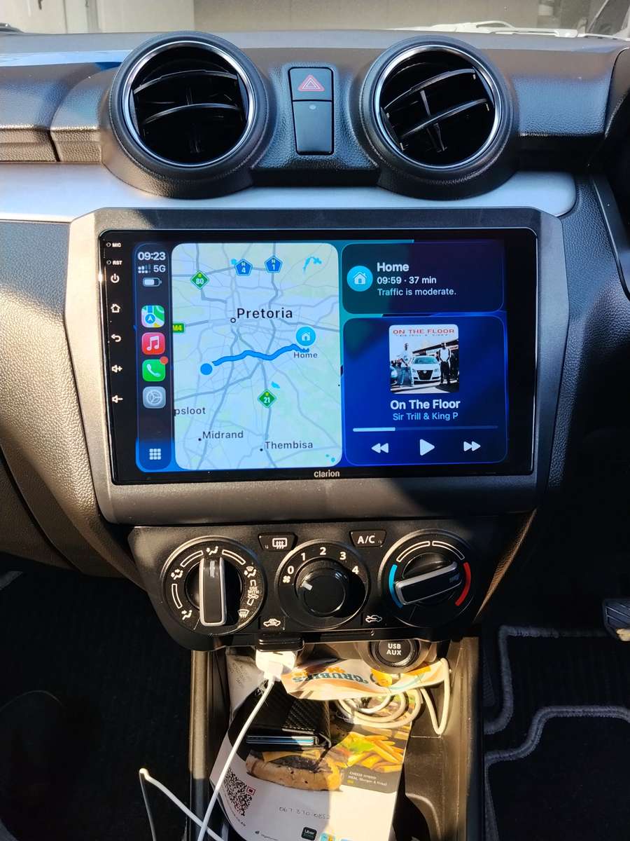 Suzuki Swift 2017-2024 (JVC) Oem Replacement Radio 9 inch Android Auto/Apple Carplay