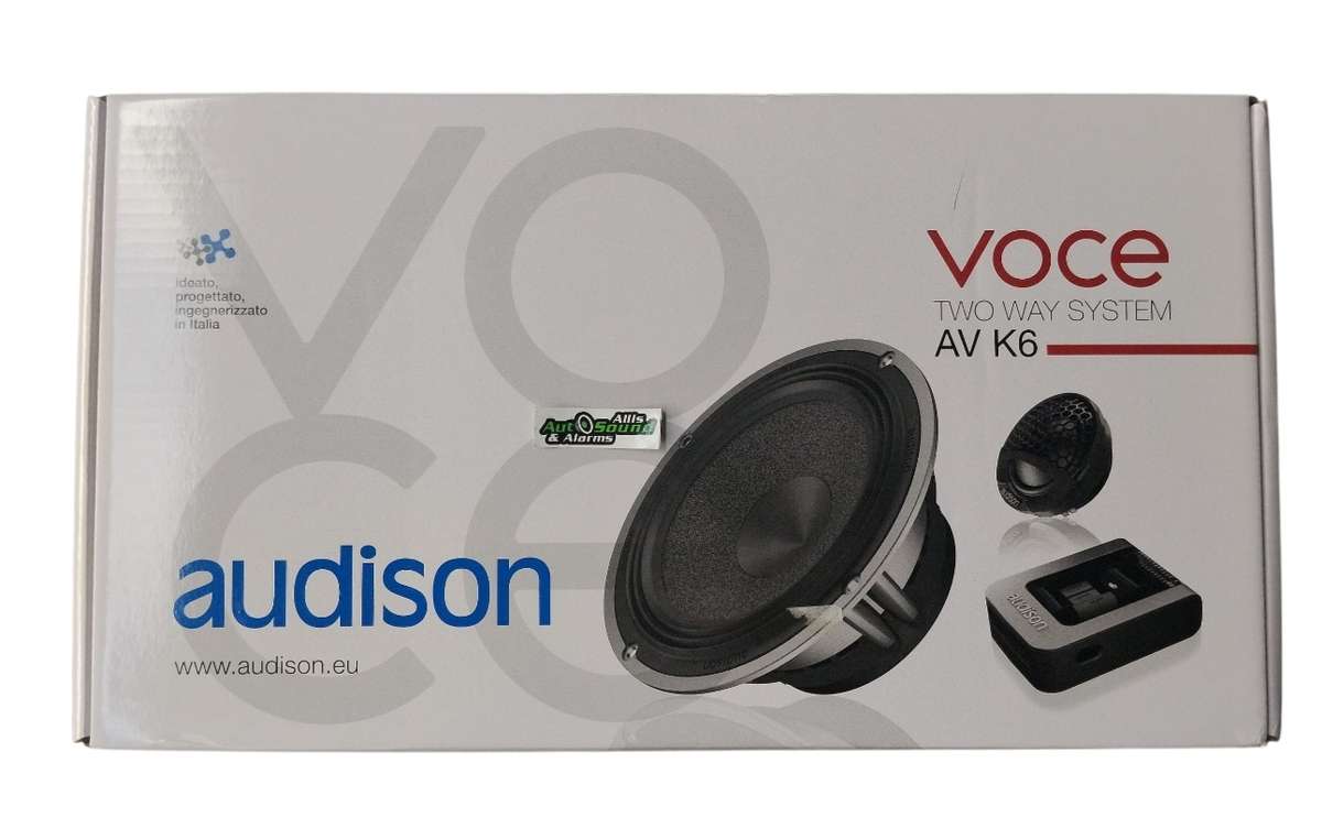 Audison VOCE AV K6 6.5 inch 250 Watts Component System
