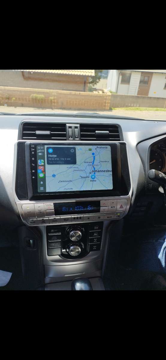Toyota Prado (Landcruiser) 150 Series 2017+ Oem Replacement Radio 10.1 inch Android Auto/Apple Ca...