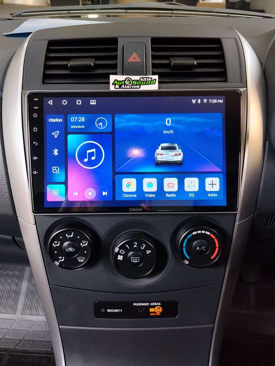 Toyota Corolla Professional 2007-2013 (JVC) Oem Replacement Radio 9 inch Android Auto/Apple Carplay