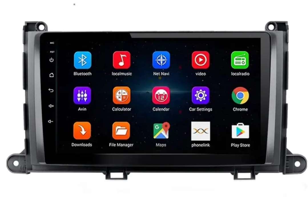 Toyota Quantam New 2019-2024 (JVC) Oem Replacement Radio 9 inch Android Auto/Apple Car Play