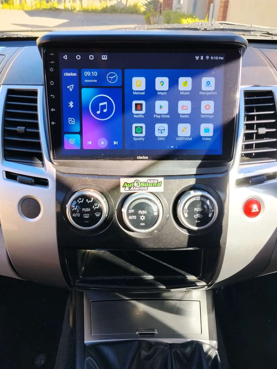 Mitsubishi Triton/Pajero Sport 2008-2015 (JVC) Oem Replacement Radio 9 inch Android/Auto/Apple Ca...